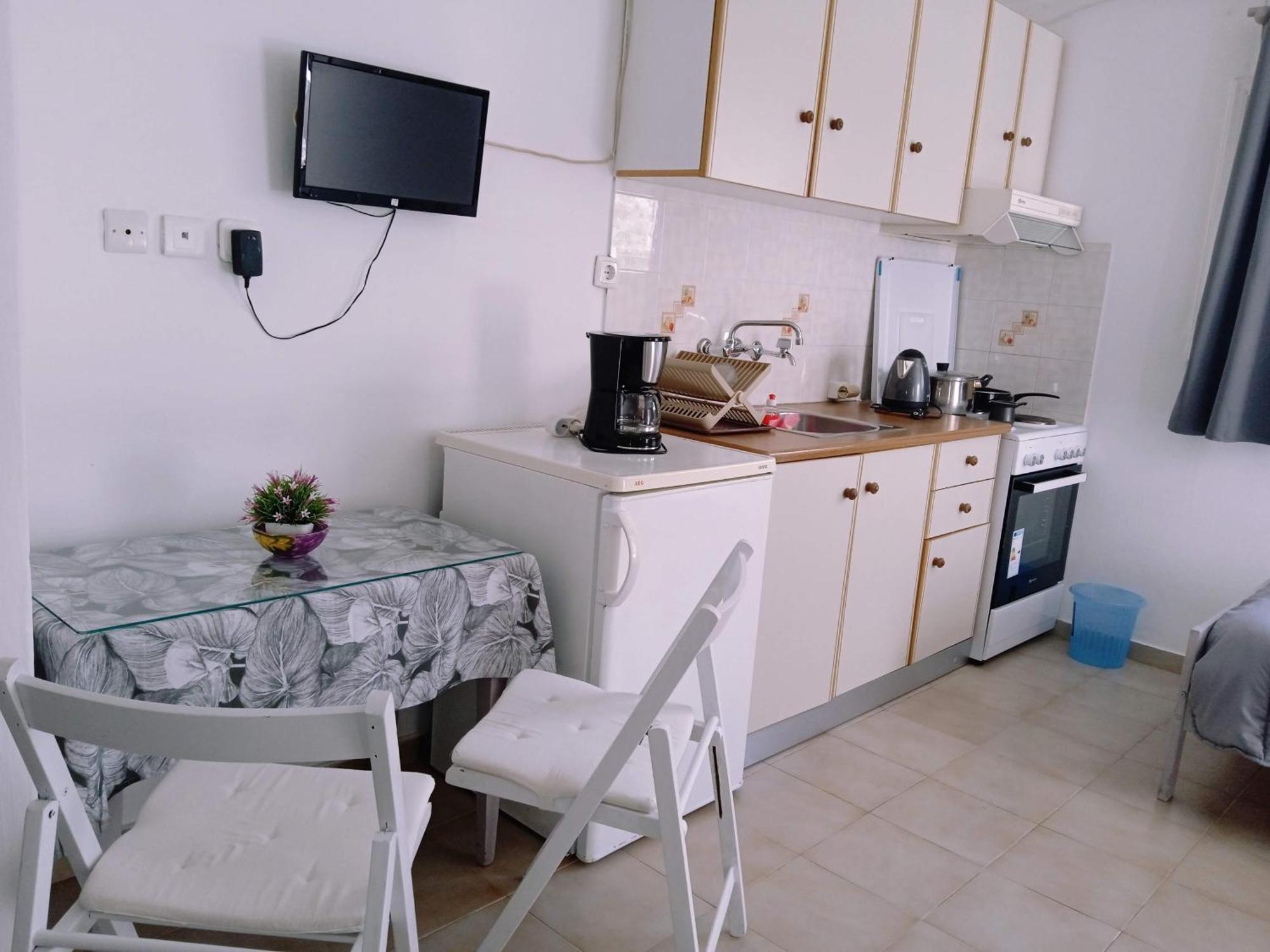 Andros Lighthouse Apartments Mesaria  Eksteriør bilde